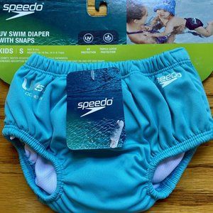 Blue Speedo UV Swim Diaper w/Snaps - 6 month (NWT)
